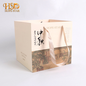 Elegante Caja para el Festival de Medio Otoño y Contenedor Portátil para Pasteles Lunares con Empaque de Doble Capa para Marcas de Panadería Premium - Product Image 5