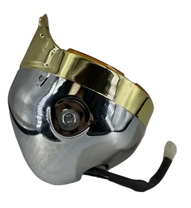 Conjunto de Faro Delantero para Motocicleta, Luz Alta y Baja LED con DRL para Modelos <span class=keywords><strong>Harley</strong></span> <span class=keywords><strong>Davidson</strong></span> Cruiser, Aprobado por DOT - Product Image 3