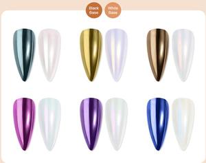 ผงทาเล็บโครเมี่ยมสีขาวผงหอยมุกผงสีขาว - Product Image 2