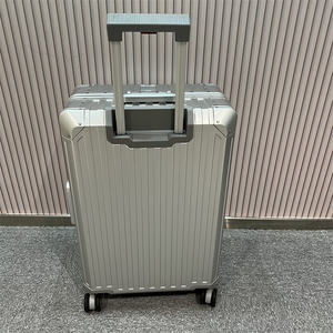 निर्माता औद्योगिक एल्यूमीनियम धातु सूटकेस ट्रॉली हाथ में 20 इंच के केबिन सामान tsa पासवर्ड लॉक बैग - Product Image 4