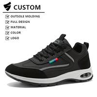 Vente en gros d'usine de baskets décontractées à lacets pour hommes chaussures de marche confortables toutes saisons nouvelles chaussures de course en plein air