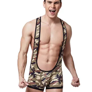 Body Sexy da <span class=keywords><strong>Uomo</strong></span>, Tuta Intera Lingerie Maschile - Product Image 1