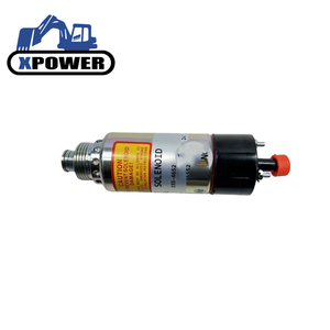Vanne solénoïde d'arrêt de carburant Xpower 155-4652 1554652 pour moteurs 3306 C7 C9 pour le contrôle des machines lourdes - Product Image 1