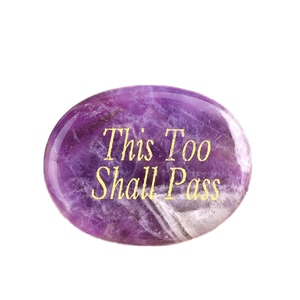 Mô hình mới thời trang tùy chỉnh thiết kế tự nhiên thạch anh tím pha lê khắc với khuyến khích từ chữa bệnh Stones thủ công mỹ nghệ - Product Image 5