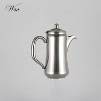 Mifa — théière à café en acier inoxydable, 0,35 l 0,6 l 1,0 l, personnalisé, pour un Restaurant, un hôtel et un café