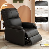 Fauteuil inclinable électrique multifonctionnel avec repose-pieds réglable pour cinéma maison