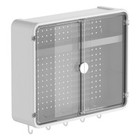[Personnalisation sur mesure] Étagère de toilette multi-matériaux PP/ABS de taille moyenne, armoire murale de rangement cosmétique avec compartiments