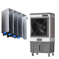 Enfriador de Aire Evaporativo Comercial de Bajo Ruido y Ahorro de Energía para Europa, Enfriamiento Indirecto Sin Compresor, CE ISO OEM