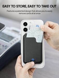 Slim <strong>Magnetic</strong> Credit <strong>Card</strong> Holder Strong Magnet Wallet With Magcafe <strong>Card</strong> Wallet Men <strong>Magnetic</strong> Wallet Holder With Stand For IPhone - Product Image 4