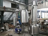 Évaporateur de jus ZN faisant la machine Distillation sous vide à vapeur haute productivité nouveau type équipement de distillation