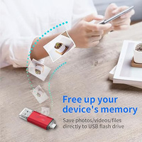 USKY Ultra USB 3.0 16GB Tipe-C 2TB Cle 8GB Alloy 64GB Promosi 3in1 Hadiah USB 2.0 1TB Logam Tipe-C 4in1 OTG USB Flash Drive