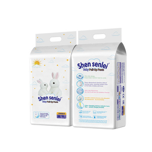 Pañales Suaves de Alta Calidad con Gran Absorción de Agua, Pañales Desechables para Recién Nacidos, Venta al por Mayor, Marca Shensenlei OEM - Product Image 4