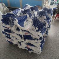 Sac tissé en plastique PP durable personnalisé avec poche à valve pour la farine et les aliments pour animaux, usage agricole