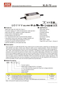 Có Nghĩa Là Cũng XLG-75-H-AB XLG-75-24-A XLG-75-<span class=keywords><strong>12</strong></span> 60W 12V 24 <span class=keywords><strong>Volt</strong></span> 75W XLG-75 <span class=keywords><strong>LED</strong></span> Điều Khiển - Product Image 5