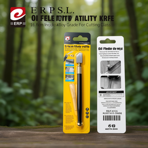 Tagliavetro in lega riempito di olio Erpsl da 16,6 cm di grado industriale per il taglio del vetro - Product Image 3