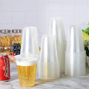 Gobelets jetables en PP à paroi simple de 8, 16, 22, 32 oz, diamètre 90 mm, qualité alimentaire, pour café froid, lait, jus, bubble tea, vente en gros - Product Image 4