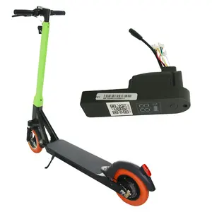 Berbagi Swapperable Baterai Kuat Motor Electric Scooter 4G Perangkat IOT Di Dalam