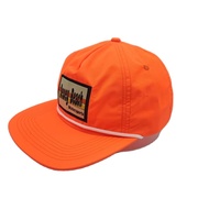 Aangepaste Hoge Kwaliteit Heren Borduurwerk Snapback Hoed Ongestructureerde Nylon Snapback Cap