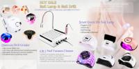 Lampe à ongles UV LED portable 12W pour la manucure à domicile, logo personnalisable, bricolage