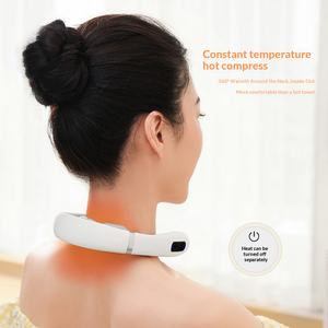 Halswirbel-Massagegerät Bluetooth Multi-Modus Niederfrequenz-Puls Nackenschutz Heizkompresse EMS 10 Modi 16 4-8 Köpfe - Product Image 3