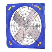 Système de contrôle de l'Internet des objets, ventilateur de circulation industriel, système de refroidissement pour élevage de volailles, ventilateur pour volailles à moteur EC ou DC