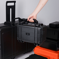 Boîte de protection étanche IP67 en PP avec mousse perforée personnalisable pour le rangement d'équipements extérieurs