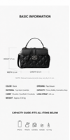 Sac à dos à rabat pour femme, sac à main et sac bandoulière, sac de créateur classique rétro élégant en cuir véritable, texture haut de gamme