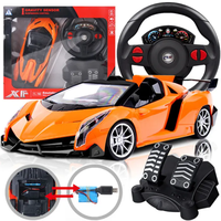 Lumière Led 1/16 Simulation Racing Rc Sport Car Toys Gravity Induction Drift Car Toys for Kids With Remote Control Rc Cars