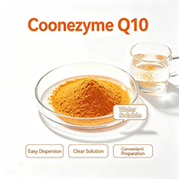Penjualan Panas Bubuk Ubiquinone CoQ10 Fermentasi yang Larut dalam Air dan Lemak untuk Pengolahan Makanan dan Kosmetik.