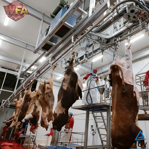 Planta de Matanza de Ganado Personalizada en 3D, Equipo de Carnicería de Res, <span class=keywords><strong>Matadero</strong></span> de Ganado para Mataderos Industriales - Product Image 1