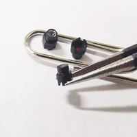 Lentille optique micro-endoscopique étanche compatible avec le capteur OV9734, filetage de 2,1 mm de diamètre, grand angle de 140 degrés