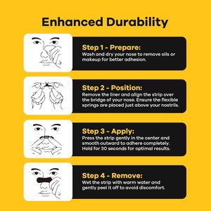 Custom Logo Anti-Snoring Devices Extra Strength Nasal <b>Strips</b> for Sensitive Skin Congestion Relief Colds Allergies Universal Fit - Product Image 5