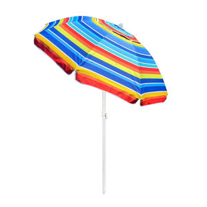 Sombrillas de Playa Personalizadas de Múltiples Tamaños con Función de Inclinación, Colores Mixtos y Rayas para la Arena - Product Image 2