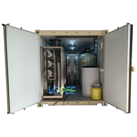 Station de traitement d'eau mobile pour puits profonds 5m³/h, système de filtration d'eau par osmose inverse pour site éloigné