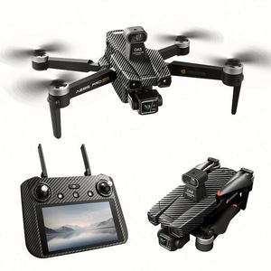 Dron Ae86+ con Transmisión de Imagen Digital, Pantalla Táctil, Evitación de Obstáculos, Alta Definición, Plegable, Fácil de Usar para Principiantes, 3KM, Sin Escobillas - Product Image 1