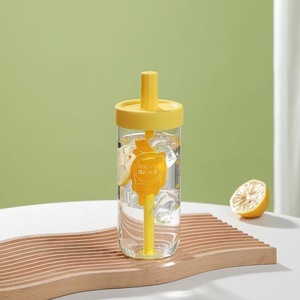 <span class=keywords><strong>Bottiglia</strong></span> d'<span class=keywords><strong>Acqua</strong></span> in <span class=keywords><strong>Vetro</strong></span> Borosilicato di Lusso da 600ml, Certificata LFGB, Ecologica, <span class=keywords><strong>con</strong></span> Logo Personalizzato, Riutilizzabile, di Alta Qualità, per Bevande Boba - Product Image 5