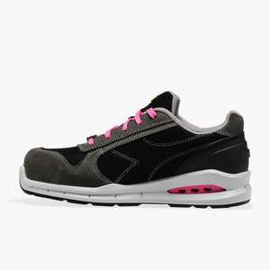 Diadora รองเท้าเซฟตี้สำหรับวิ่ง701.176217-C8709/35, รองเท้าเซฟตี้วิ่ง NET airbox S1P ต่ำ SRC รองเท้านิรภัยสีเทา/ดำและเทรนเนอร์ด้านความปลอดภัย - Product Image 3