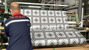 Plancher d'appartement en vinyle linoléum PVC intérieur tapis en plastique PVC bon marché - Product Image 5