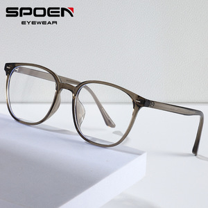 Montures de lunettes rectangulaires SPOEN, monture intégrale, TR90, anti-lumière bleue, unisexe, légères, tendance 2025 - Product Image 1