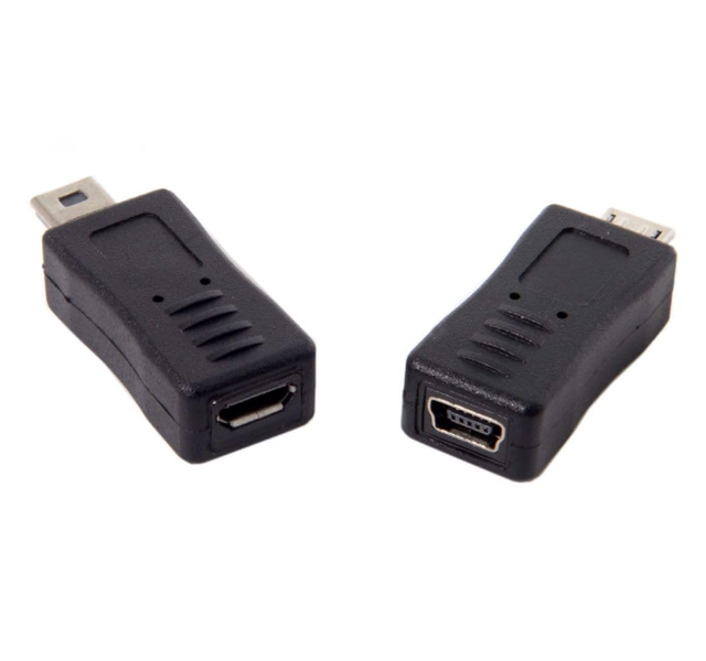Mini USB Male/Female to Micro USB Male/Female Extension Connector Adapter