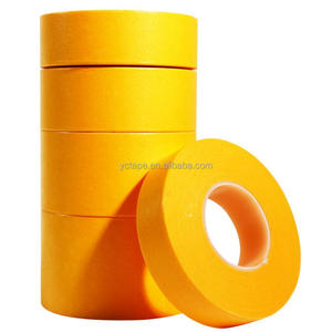 Ruban <span class=keywords><strong>de</strong></span> <span class=keywords><strong>masquage</strong></span> Washi jaune à faible adhérence pour <span class=keywords><strong>peinture</strong></span> au latex et pulvérisation, 20 mètres, sans résidu - Product Image 2