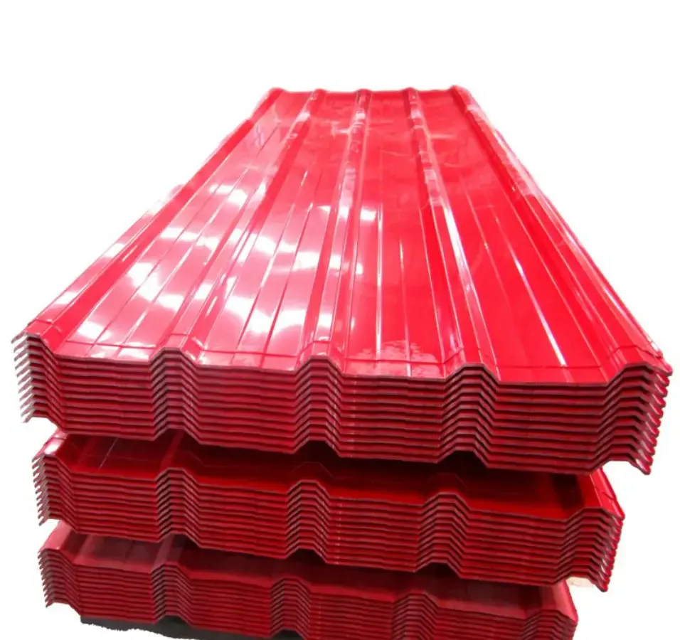 Best Seller Corrugated Roofing Plate Galvanized Sheets color coated corrugated roofing sheet for building