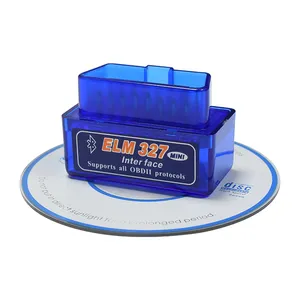 Best Quality Super Mini Elm327 Bluetooth OBD2 V2.1 Elm 327 V 2.1 OBD 2 Car  Diagnostic-Tool Scanner Elm-327 OBDII Adapter Auto Diagnostic Tool