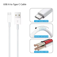 Câble USB A vers USB C Câble de données TPE Type C à charge rapide