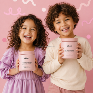 Masque capillaire réparateur SILU <span class=keywords><strong>Family</strong></span> Use Curl Repair 500ml, adapté aux enfants et aux adultes, au collagène hydrolysé, hydratation intense pour tous les types de cheveux bouclés - Product Image 1