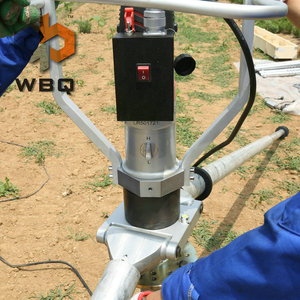 Wbq HD08 Bán hàng nóng dễ dàng hoạt động tự động cài đặt năng lượng mặt trời xoắn ốc máy Đóng cọc - Product Image 4