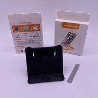 Support de téléphone portable multi-niveaux réglable, pliable et compact pour bureau