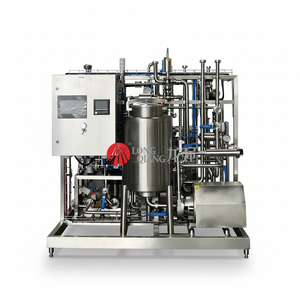 Pasteurisateur à plaques de petite taille 1000L/H, machine de pasteurisation du lait, pasteurisateur automatique HTST - Product Image 1