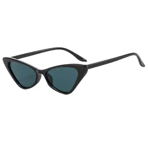 GWTNN OEM Bayan Gunes Gozlugu Vintage marco pequeño Retro ojo de gato gafas de sol mujeres