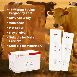 동물 수의사 소 조기 임신 급속 테스트 키트 PAG 테스트 키트 소 용 스트립 임신 테스트 키트 - Product Image 2